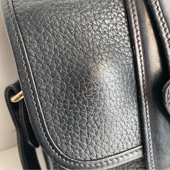 Dooney & Bourke AWL leather Pocket Binoculars mini Equestrian crossbody Bag P124 - Picture 11 of 16